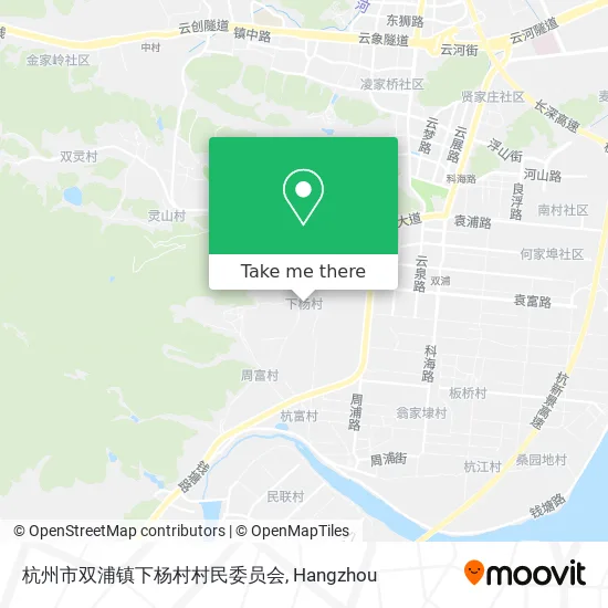 杭州市双浦镇下杨村村民委员会 map