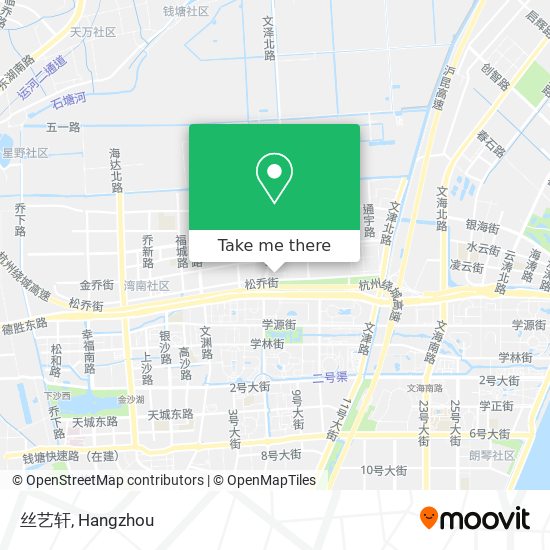 丝艺轩 map
