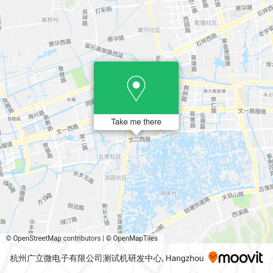 杭州广立微电子有限公司测试机研发中心 map