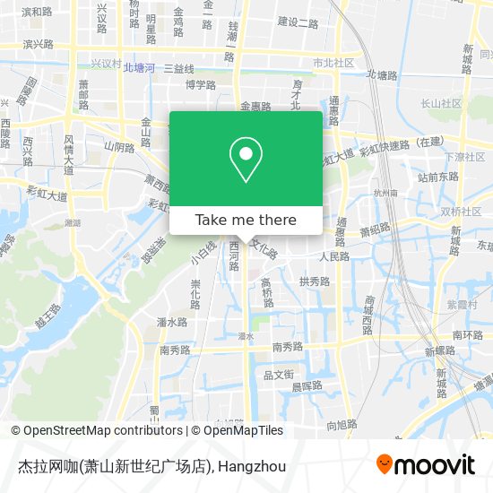 杰拉网咖(萧山新世纪广场店) map