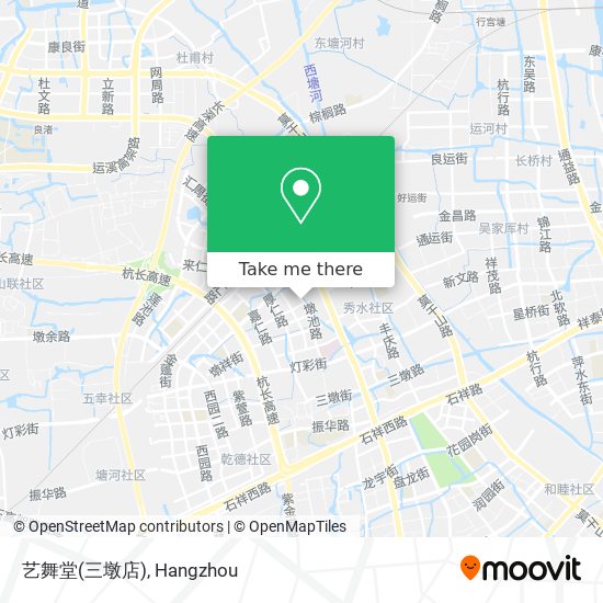 艺舞堂(三墩店) map