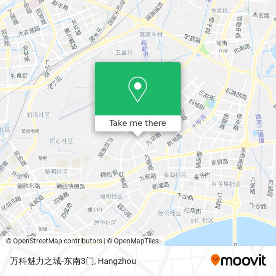 万科魅力之城-东南3门 map