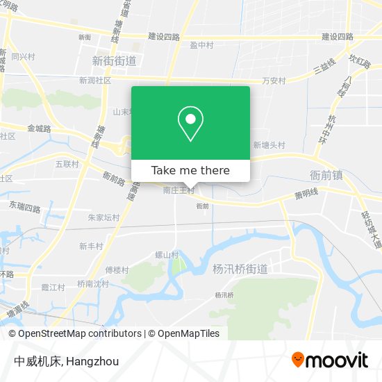 中威机床 map