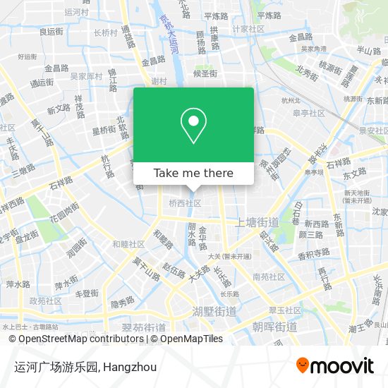 运河广场游乐园 map
