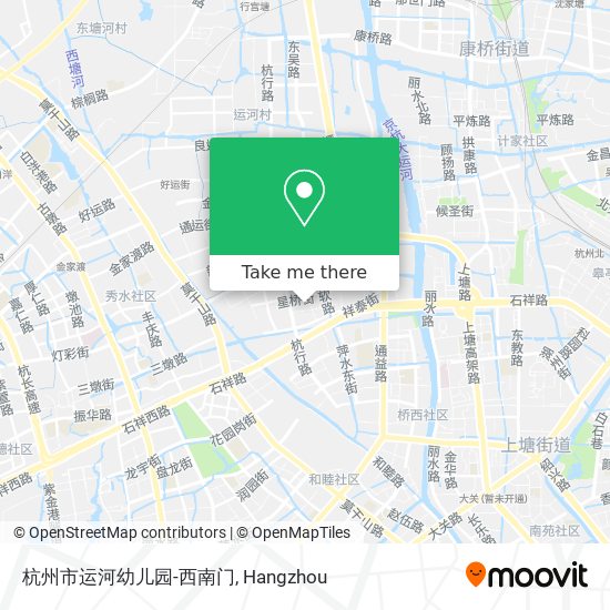 杭州市运河幼儿园-西南门 map