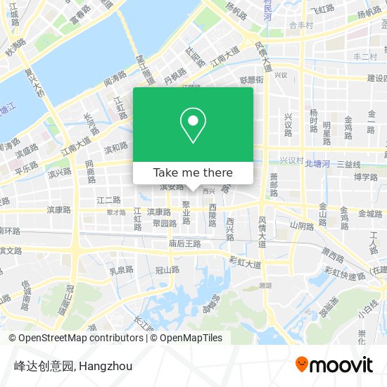 峰达创意园 map