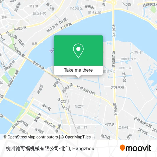 杭州德可福机械有限公司-北门 map