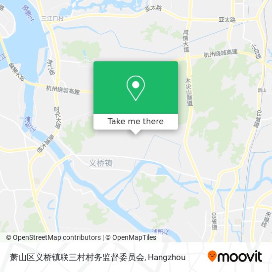 萧山区义桥镇联三村村务监督委员会 map