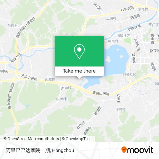 阿里巴巴达摩院一期 map