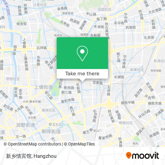 新乡情宾馆 map