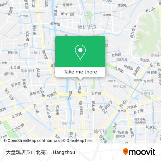 大盘鸡店瓜山北苑〉 map