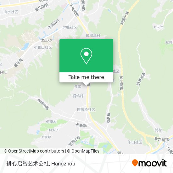 耕心启智艺术公社 map
