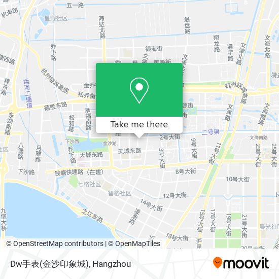 Dw手表(金沙印象城) map