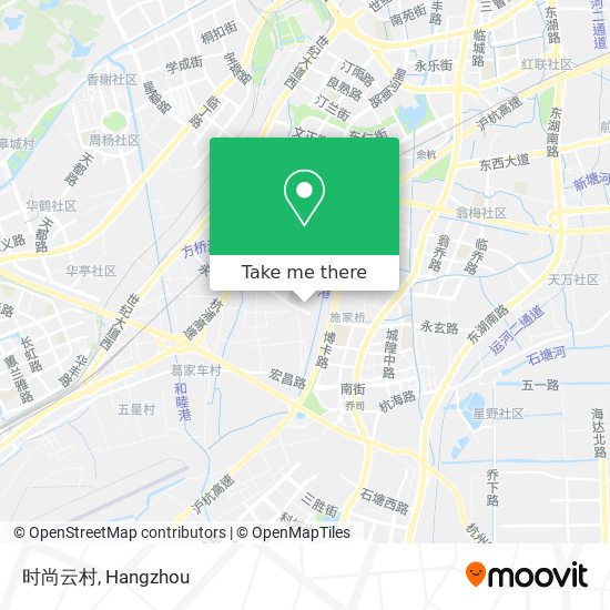 时尚云村 map