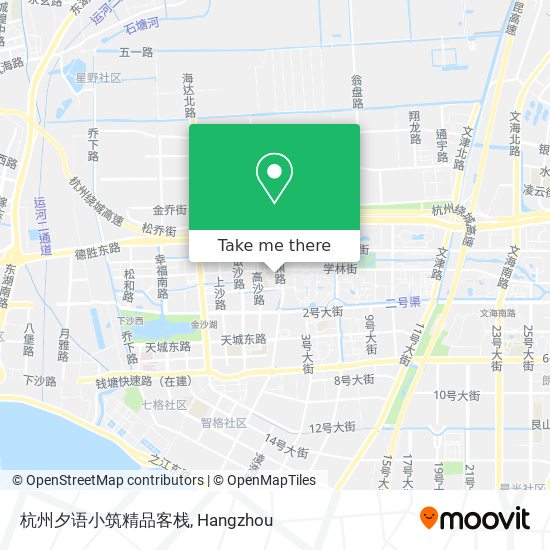 杭州夕语小筑精品客栈 map