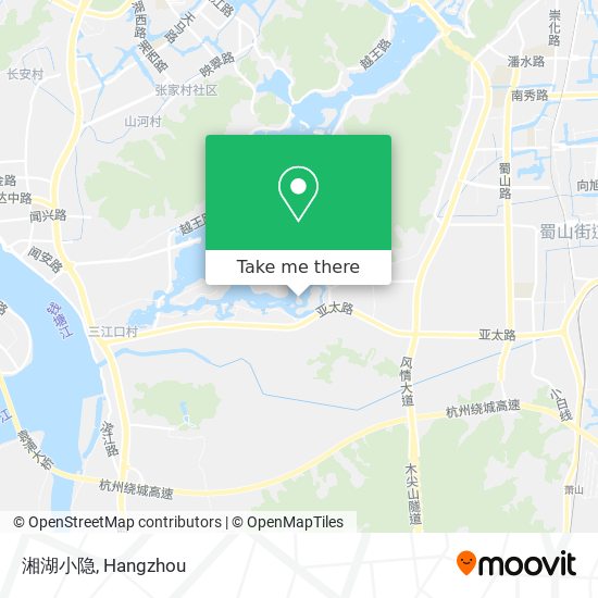 湘湖小隐 map