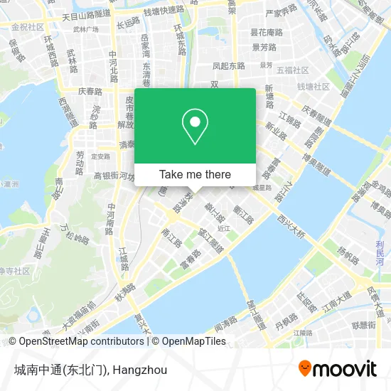 城南中通(东北门) map