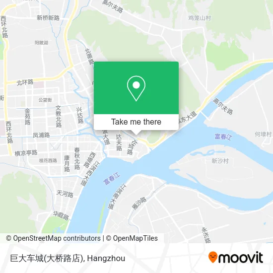 巨大车城(大桥路店) map