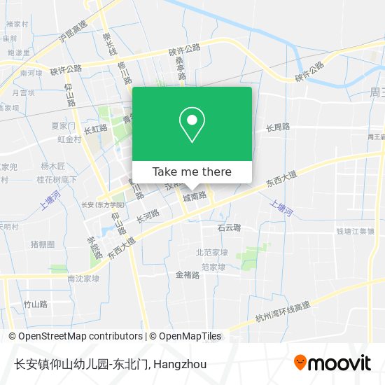 长安镇仰山幼儿园-东北门 map