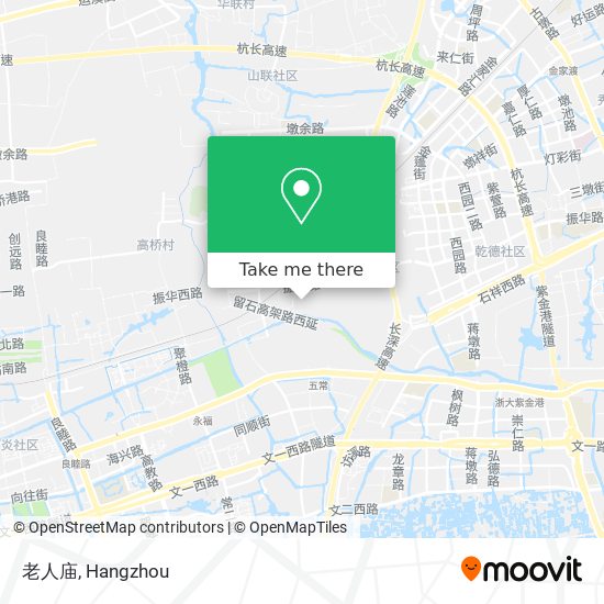 老人庙 map