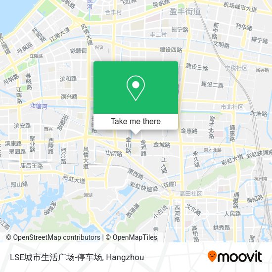 LSE城市生活广场-停车场 map
