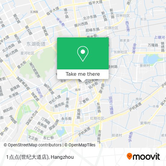 1点点(世纪大道店) map