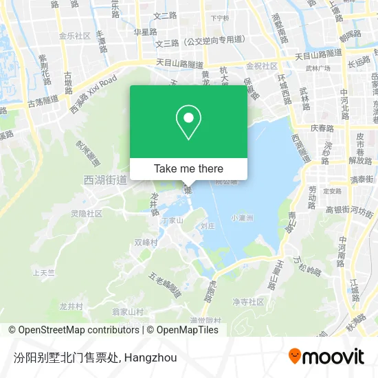 汾阳别墅北门售票处 map