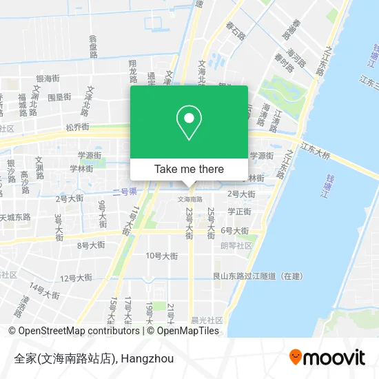 全家(文海南路站店) map