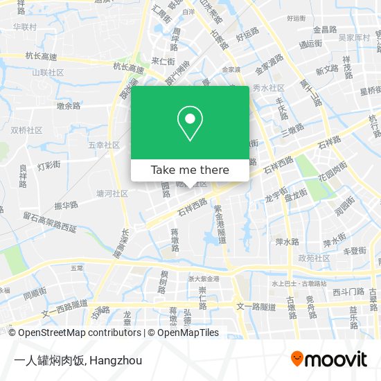 一人罐焖肉饭 map