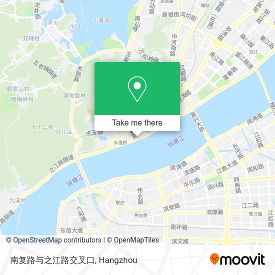 南复路与之江路交叉口 map