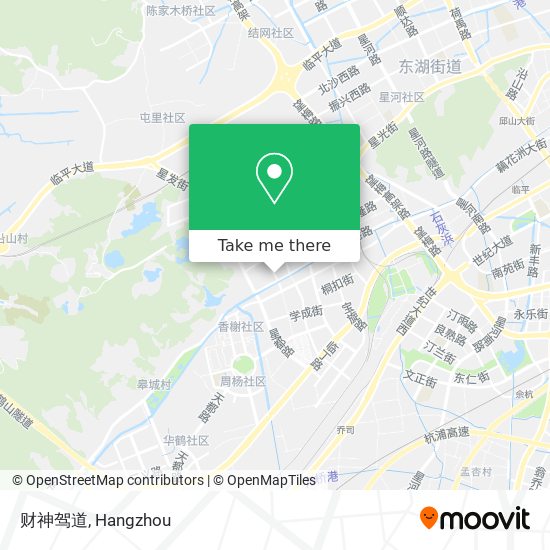 财神驾道 map
