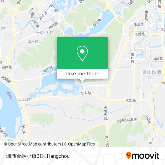 湘湖金融小镇2期 map