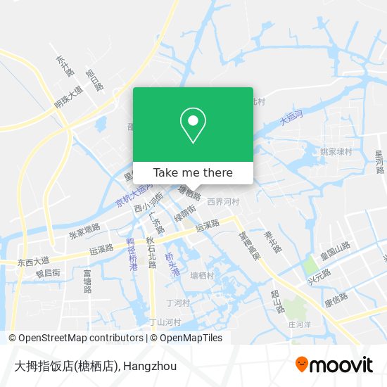 大拇指饭店(榶栖店) map