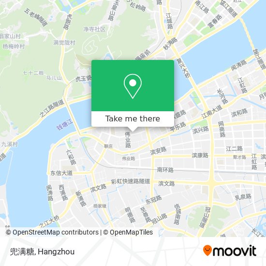 兜满糖 map
