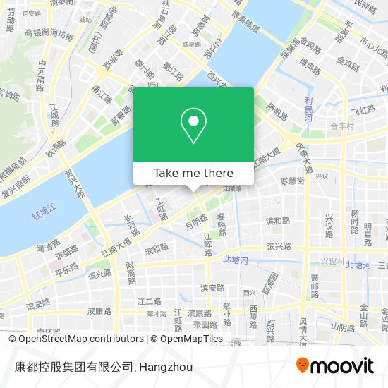 康都控股集团有限公司 map