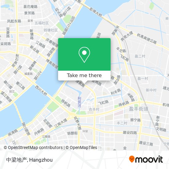 中梁地产 map