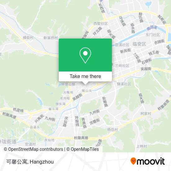 可馨公寓 map