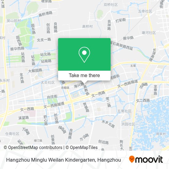 How To Get To 杭州明路蔚蓝幼儿园in Hangzhou By Bus Moovit