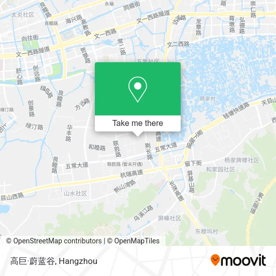 高巨·蔚蓝谷 map