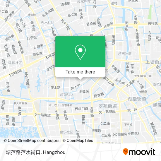 塘萍路萍水街口 map