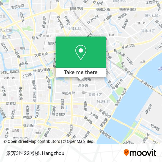 景芳3区22号楼 map