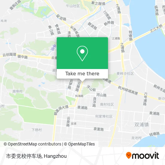 市委党校停车场 map