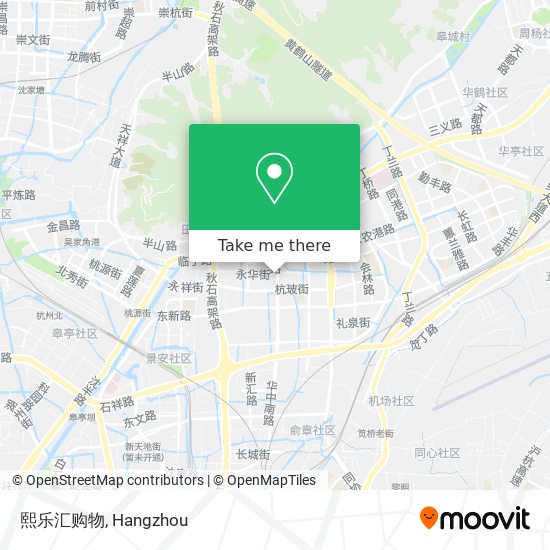 熙乐汇购物 map