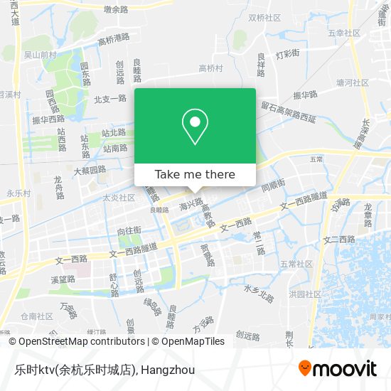 乐时ktv(余杭乐时城店) map