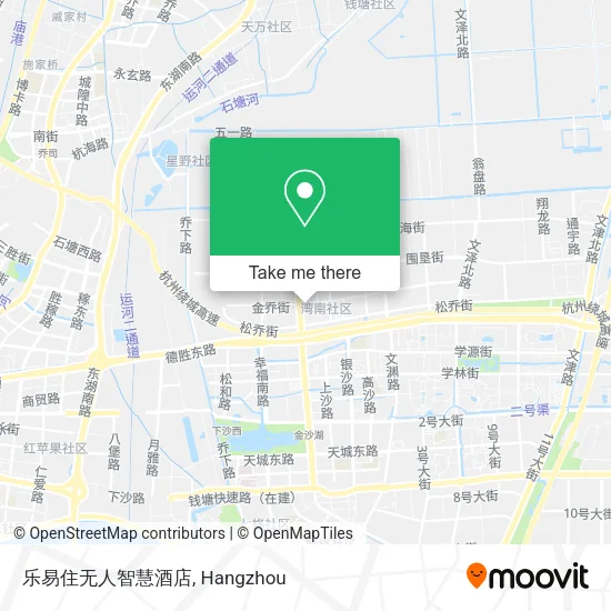 乐易住无人智慧酒店 map
