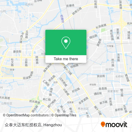 众泰大迈东红授权店 map