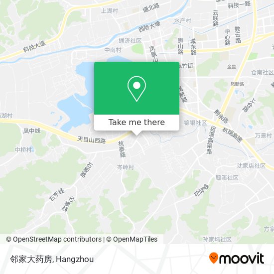 邻家大药房 map