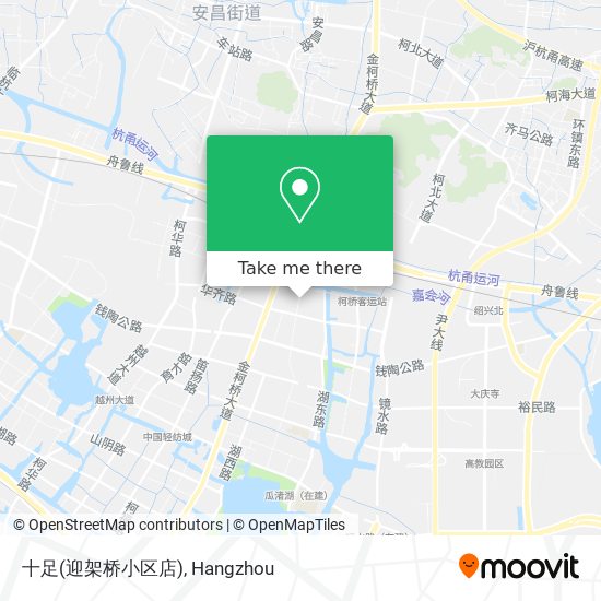 十足(迎架桥小区店) map