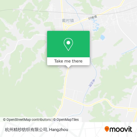 杭州精纱纺织有限公司 map