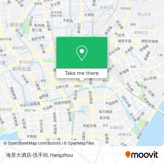 海景大酒店-洗手间 map